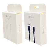 Paq 100 Cables 1hora Combinado Para iPhone V8 Tipo C Mayoreo