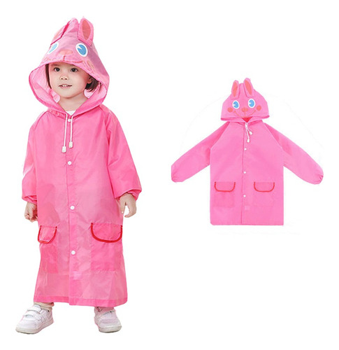 Poncho Impermeable Capa Lluvia Niño Colegio Kinder Escuela