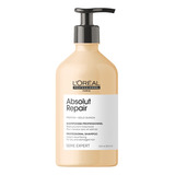 Shampoo Cabello Maltratado Absolut Repair Gold Loreal 500 Ml