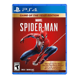 Marvel's Spiderman Game Of The Year Ps4 Fisico