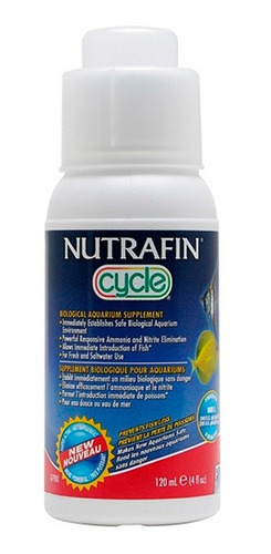 Nutrafin Cycle Tratamiento Agua Suple Naural Anticloro 120cc
