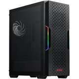 Gabinete Gamer Adata Xpg Starker Air Black / 2 Ventiladores Color Negro