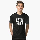 Polera Liga De La Justicia - Superheroes - Dc Comics H