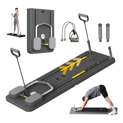 Over LU.- Cama Para Pilates Table Reformer Power Gym Tabla De Pilates en Casa Máquina para ejercicios en el Hogar Color Negro | Envío gratis