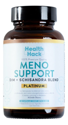 Suplemento Platinum Apoyo Síntomas Menopausia Con Dim Hh