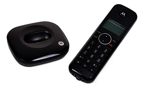 Teléfono Motorola Moto500id Inalámbrico - Color Negro