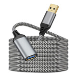 Cable Usb 3.0 Macho A Hembra, 2 Cables/10 Pies