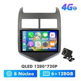 Estéreo 6+128g Para Chevrolet Sonic 2011-2016 Qled Carplay