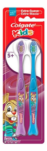 Cepillo Dental Colgate Kids +5 Años - 2 Unidades