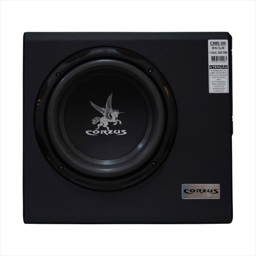 Caixa Amplificada Mini Slim 8 Corzus Cxms 200 Wrms Top