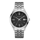 Caravelle 43b158 Mens Acabado Plateado Reloj