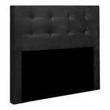 Cabeceira Mesa Box Casal 140cm X129cm Suede Preto Daime