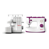 Combo Necchi Overlock L234a + Máquina De Coser K132a