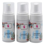 Espuma Para Limpieza De Pestañas Lash Shampoo + Brocha 