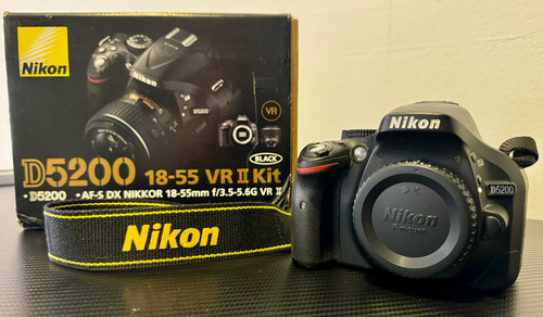 Nikon D5200 Dslr 24.1 Mpx Negro + Accesorios