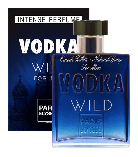 Perfume Importado Masculino Vodka Wild Paris Elysees Edt