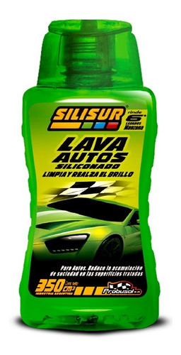 Lava Autos Shampoo Siliconado Manzana Silisur 350cc