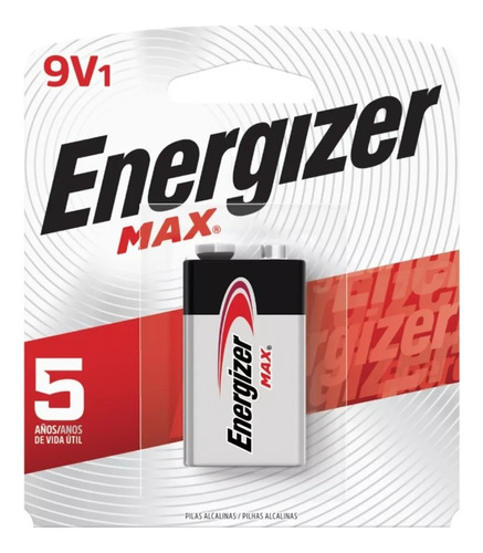 Pila Alcalina Energizer Max 9v 