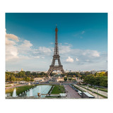 Papel De Parede Viagem Paris Torre Eiffel Sala Adesivo 355