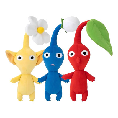 ~ 3 Piezas De Juguetes De Peluche Pikmin De 11,8 Pulgadas | Meses sin interés