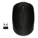 Mouse Inalámbrico Logitech M170, Cómodo Y Portátil - Negro