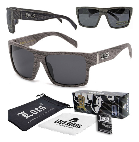Óculos Escuros Locs Brasil - Davis Polarizado Premium
