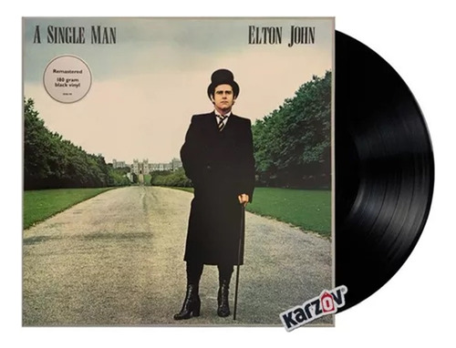 Elton John A Single Man Lp Acetato Vinyl