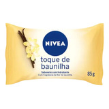 Sabonete Nivea Limpeza Facial Corpo Toque De Baunilha 85g