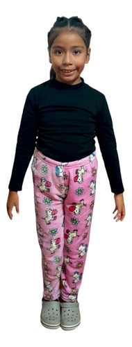 Pantalon Pijama Niños Polar Soft Peluche Bianca Sheli 3939