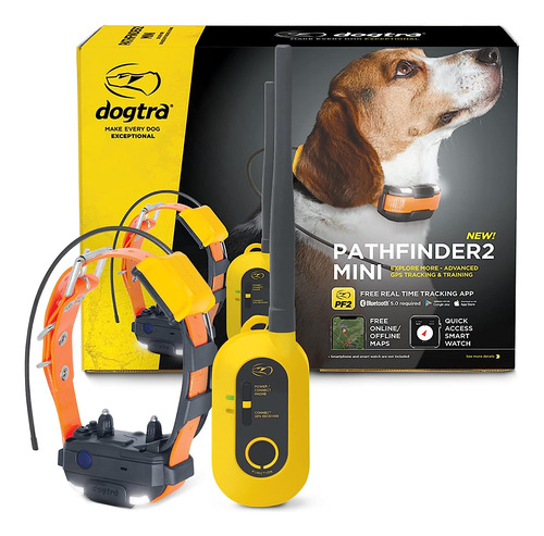 Dogtra Pathfinder - 2 Mini Rastreador Gps Para Perros, Colla