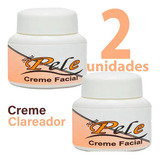 2 Nova Pele Creme Clareador Facial - Manchas De Melasma Momento De Aplicação Noite Tipo De Pele Todas