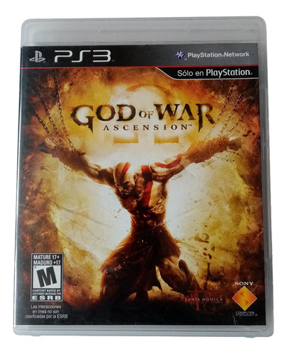 God Of War Ascension Ps3 / Juego Físico Español