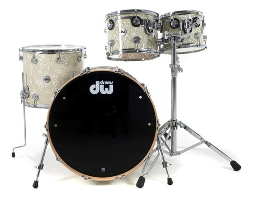 Bateria Dw Collector's 4 Cascos Vintage Marine Dr311822vm