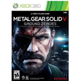 Metal Gear Solid V Ground Zeroes Xbox 360 Fisico Nuevo.