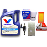 Kit Valvoline 10w40 Y Filtros Ford Focus  1.6 1.8 2.0 Zetec 