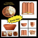 Cazuela Barro 17 Cm. P A C K 12 Unidad Envio Gratis !!!