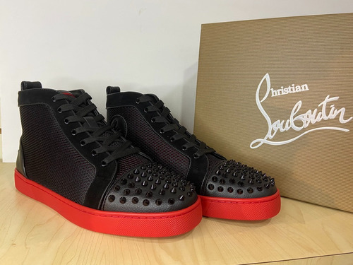 Christian Louboutin Spikes High Red #26 Mx