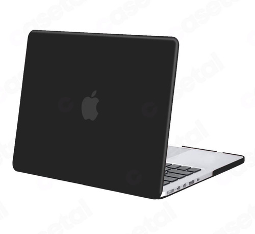 Case Macbook Pro Air Retina Touchbar 11/13/15/16 Preto Fosco