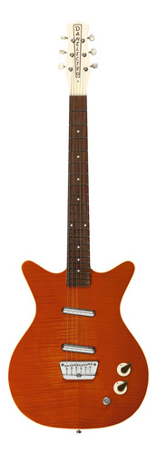 Guitarra Eléctrica Danelectro 59 Divine Flame Maple