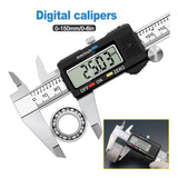 Calibrador Vernier Digital Uso Industrial Todo Metal 0.01mm