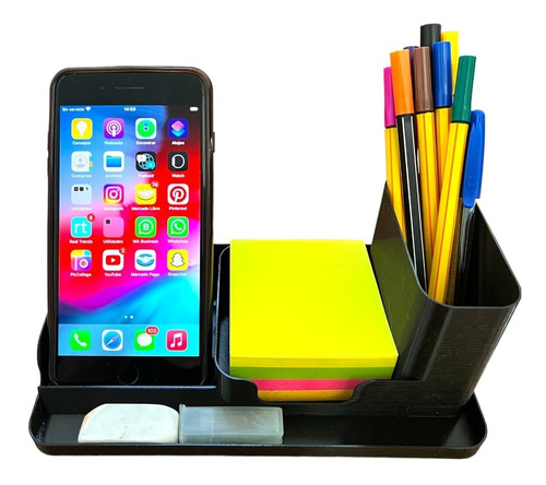 Organizador Escritorio , Apoya Celular Lapicero 3d