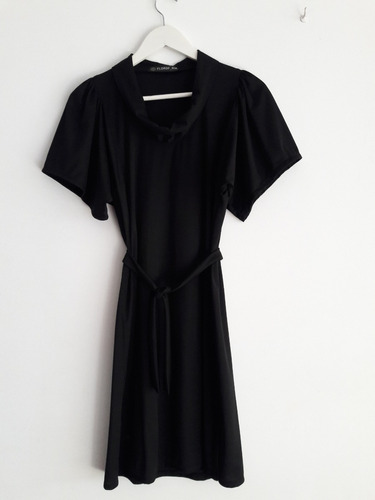 Vestido Vintage Negro Talle M