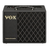 Amplificador Vox Vtx Series Vt20x Valvular Para Guitarra De 20w Color Negro