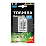 Cargador De Pilas Usb Toshiba 2 Pilas Incl. Autocorte