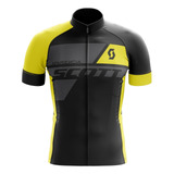 Jersey Maillot Ciclismo Apariencia Scott Amarillo