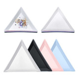 Plato Triangular X10 Strass Deco Uñas