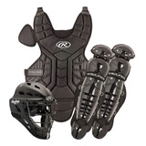Arreos Equipo Catcher Beisbol Rawlings Players Ngro 6-8 Años