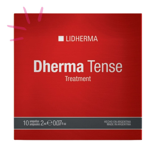 Dherma Tense - Lidherma - Ampollas Efecto Tensor Lifting