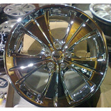 Llantas 17 Rial Alemanas Cromadas 5x100 Bora Fox Suran