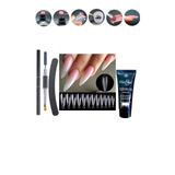 F1 Molde Extra Largo  Curvatura C Unhas Gel Moldado Acrigel